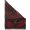 Handmade Wool Doormat Red Floral