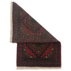 Handmade Wool Doormat Red Floral