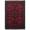 Handmade Wool Doormat Red Floral