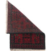 Handmade Wool Doormat Red Floral