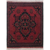 Handmade Wool Doormat Red Floral