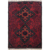 Handmade Wool Doormat Red Floral