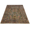 Sultani Area Rug Handmade Gray Floral 7x10 ft
