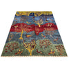 Tree Of Life Area Rug Handmade Multi Floral 7x10 ft