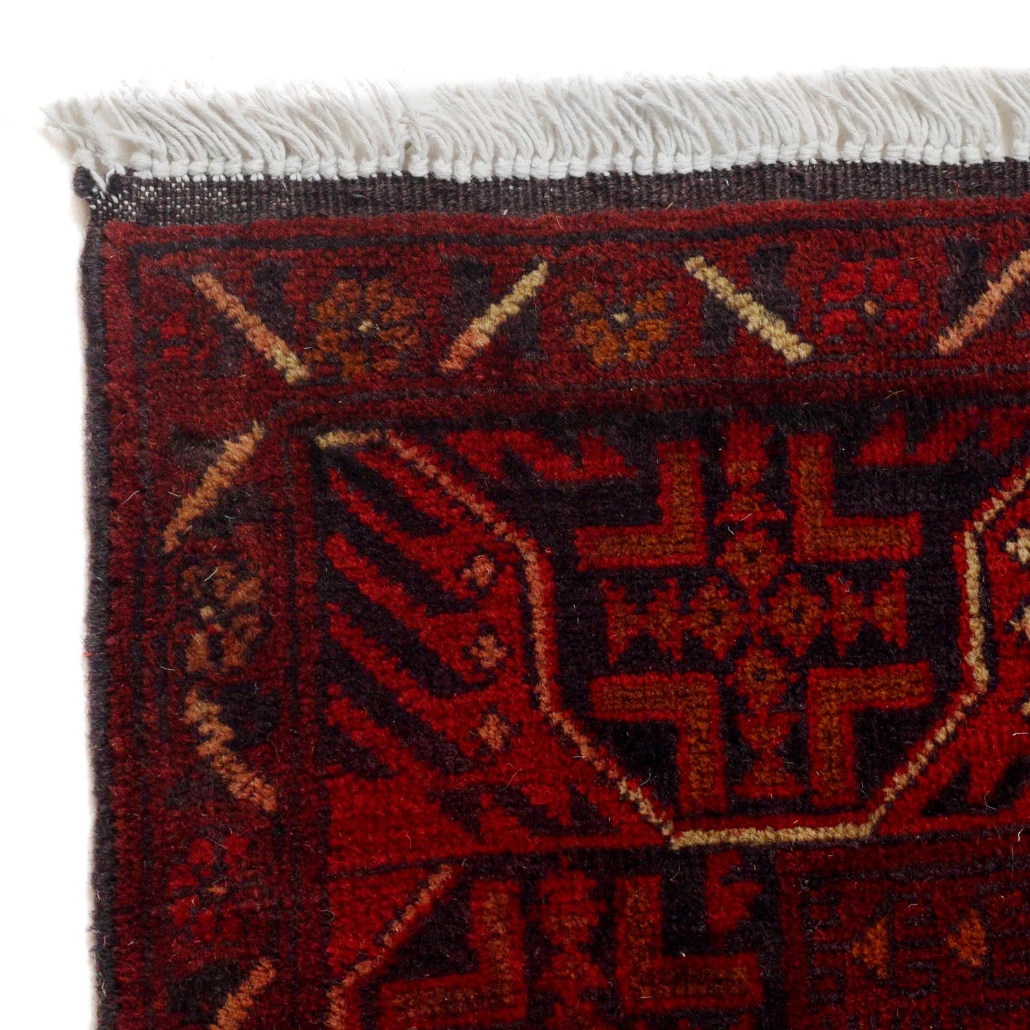 Khal Mohammadi Rug Handmade Red 4x6 ft