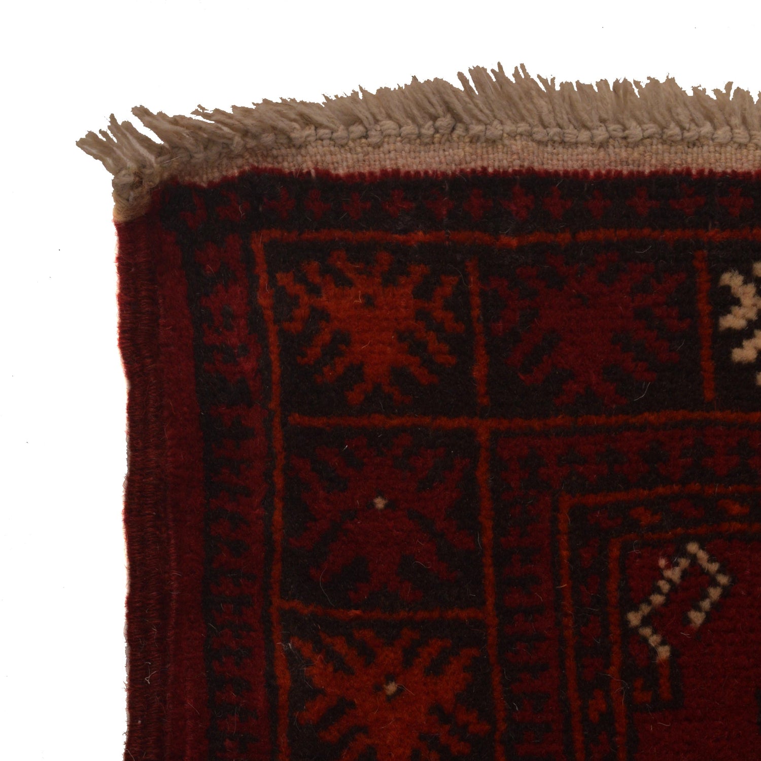 Bokhara Rug Handmade Red Medallion 6' Runner