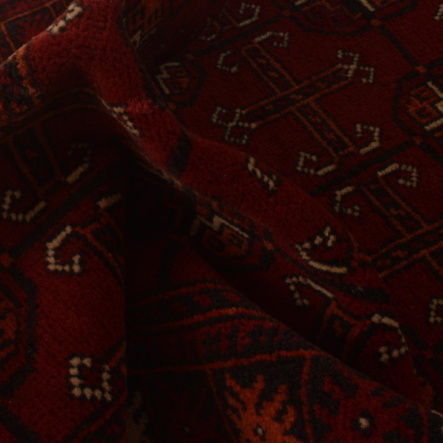 Bokhara Rug Handmade Red Medallion 6' Runner