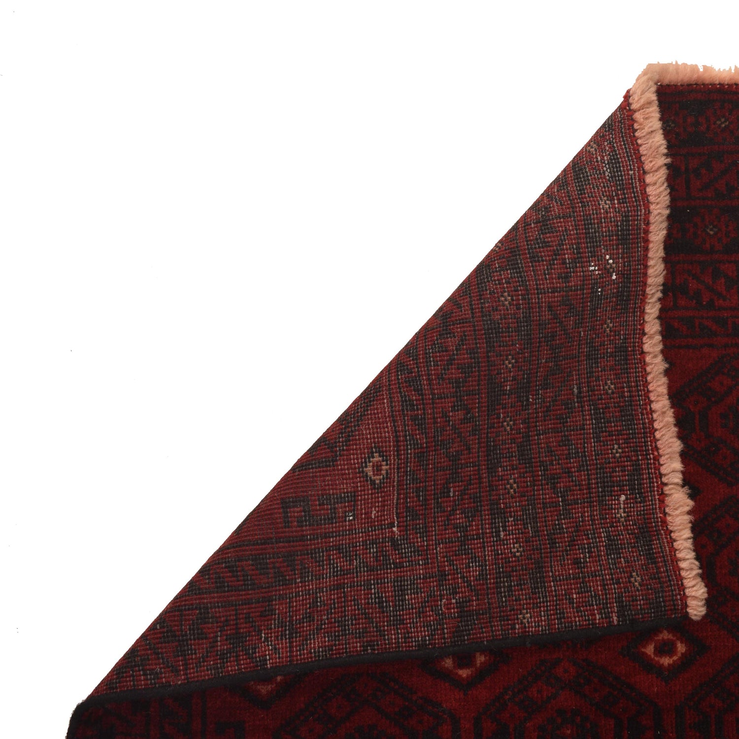 Baluchi Runner Rug Handmade Red 6' Runner