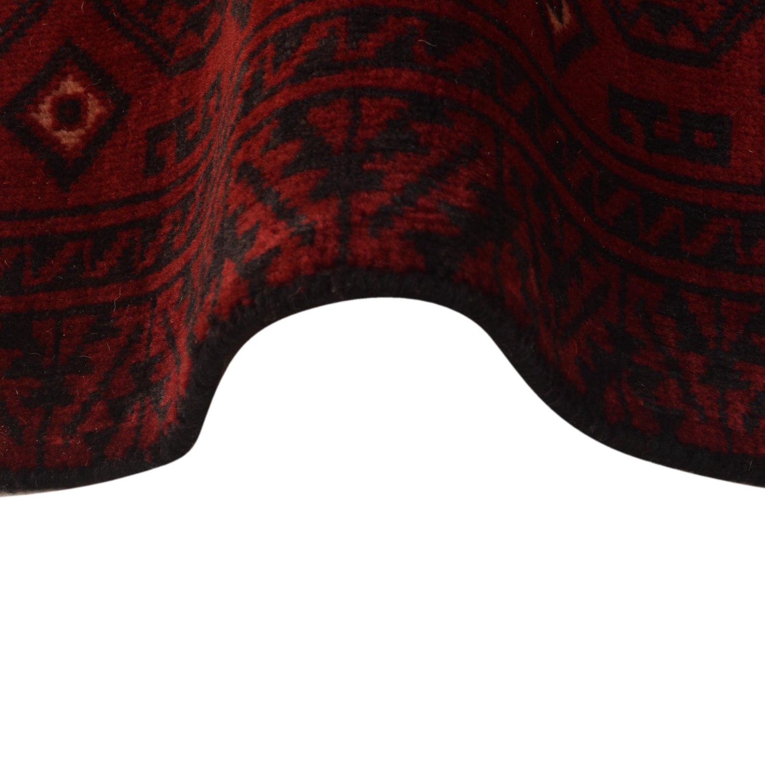 Baluchi Runner Rug Handmade Red 6' Runner