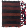 Balisht Area Rug Handmade Red Geometric 2x3 ft