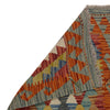 Handmade Multi Kilim Geometric 5' Runner