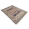 Soumak Kilim Area Rug Handmade Multi Pictorial 4x6 ft