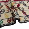 Soumak Kilim Area Rug Handmade Multi Pictorial 4x6 ft