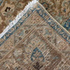 Kashan Area Rug Handmade Multi Medallion 10x13 ft