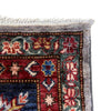 Kazak Rug Handmade Gray Medallion 7x10 ft