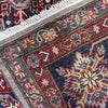 Kazak Rug Handmade Gray Medallion 7x10 ft