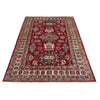 Kazak Rug Handmade Red Medallion 5x8 ft