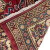 Kazak Rug Handmade Red Medallion 5x8 ft
