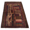 Pictorial Rug Handmade Multi Design