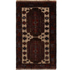 Baluchi Rug Handmade Multi Geometric 3x5 ft
