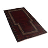 Baluchi Rug Handmade Red Prayer Design 3x5 ft