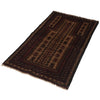 Baluchi Rug Handmade Multi Prayer Design 2x4 ft