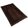 Baluchi Rug Handmade Multi Prayer Design 2x4 ft