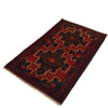 Baluchi Rug Handmade Red Geometric 3x5 ft