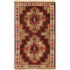 Baluchi Rug Handmade Multi Geometric 3x5 ft