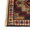 Baluchi Rug Handmade Multi Geometric 3x5 ft