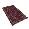 Baluchi Rug Handmade Multi Geometric 3x5 ft