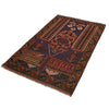 Baluchi Rug Handmade Multi Prayer Design 3x5 ft
