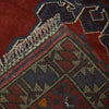 Baluchi Rug Handmade Red Prayer Design 3x5 ft