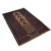 Baluchi Rug Handmade Multi Prayer Design 3x5 ft