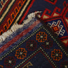 Baluchi Rug Handmade Multi Floral 2x4 ft