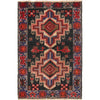 Baluchi Rug Handmade Multi Geometric 3x5 ft
