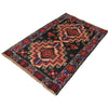Baluchi Rug Handmade Multi Geometric 3x5 ft