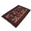 Baluchi Rug Handmade Multi Geometric 3x5 ft
