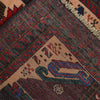 Baluchi Rug Handmade Multi Geometric 3x5 ft