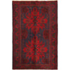Baluchi Rug Handmade Blue Geometric 3x5 ft