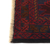 Baluchi Rug Handmade Blue Geometric 3x5 ft