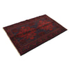 Baluchi Rug Handmade Blue Geometric 3x5 ft