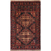 Baluchi Rug Handmade Multi Prayer Design 3x5 ft
