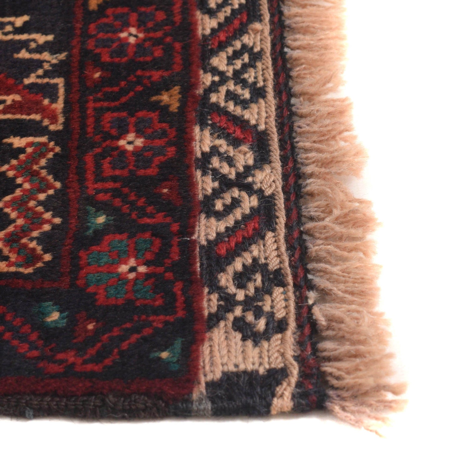 Baluchi Rug Handmade Multi Prayer Design 3x5 ft
