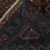 Baluchi Rug Handmade Multi Prayer Design 3x5 ft