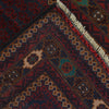 Baluchi Rug Handmade Multi Prayer Design 3x5 ft