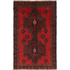 Baluchi Rug Handmade Red Geometric 2x4 ft