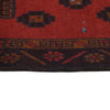 Baluchi Rug Handmade Red Geometric 2x4 ft