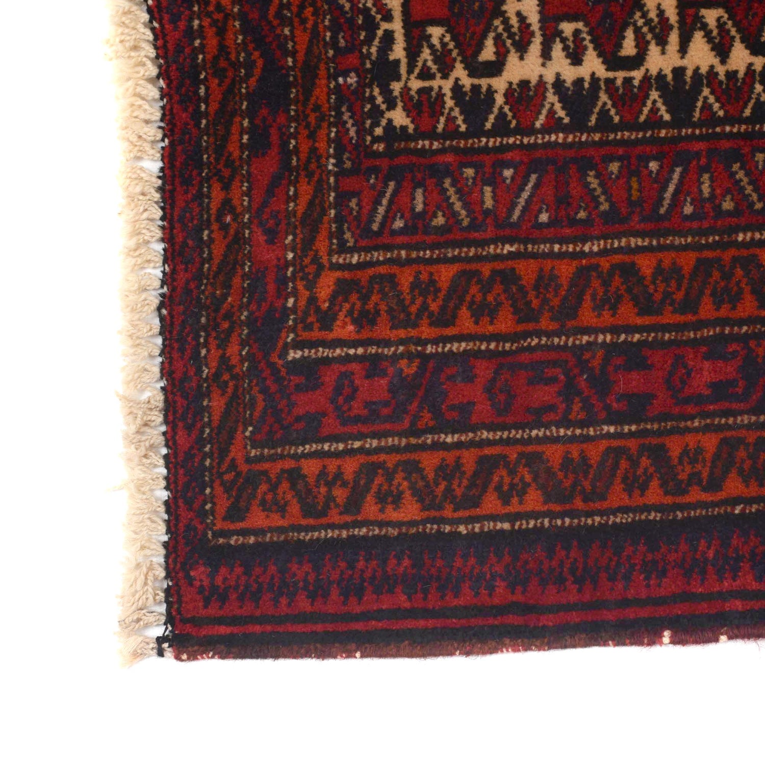 Baluchi Rug Handmade Multi Prayer Design 2x4 ft
