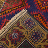 Baluchi Rug Handmade Multi Geometric 3x5 ft